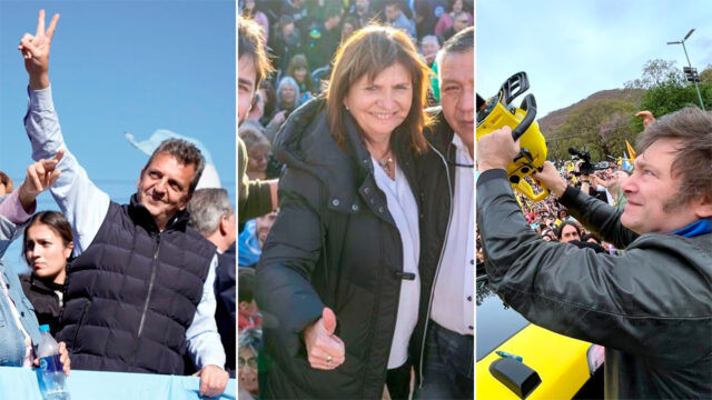 tres candidatos